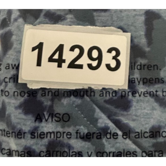 Cuddl Duds Cardigan Womens XL Blue Animal Print One Button Thumbholes Sweater - Picture 13 of 13